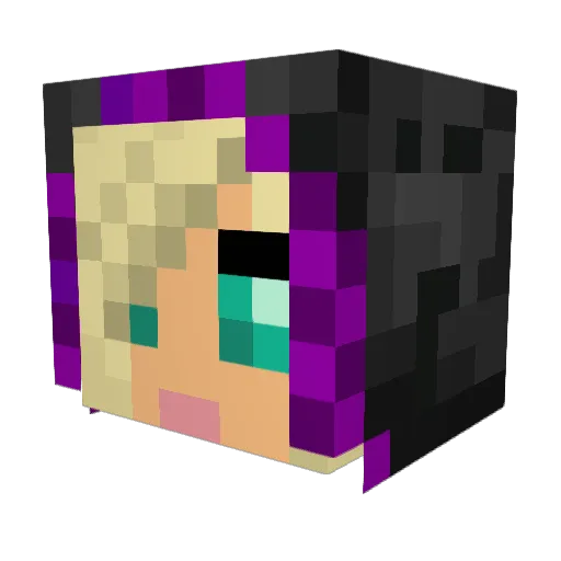 katie6541 Minecraft avatar head, 3D render