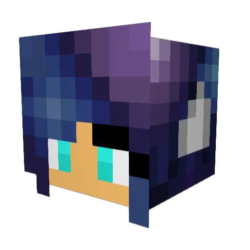 katiekat305 Minecraft avatar head, 3D render