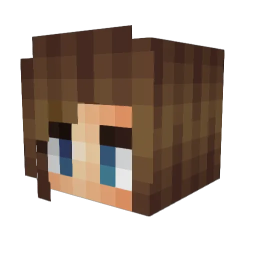 katielynnd34 Minecraft avatar head, 3D render