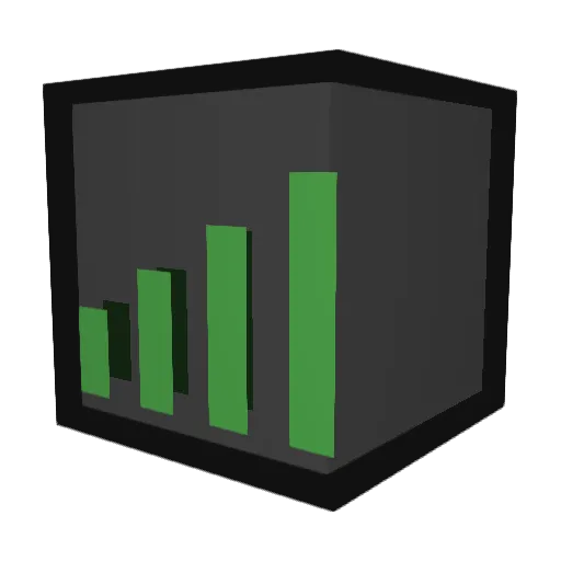 katiesmagic Minecraft avatar head, 3D render