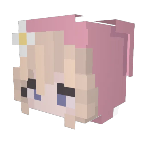 katiesmart14 Minecraft avatar head, 3D render