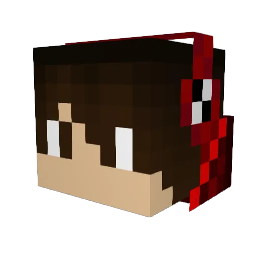 katja2905 Minecraft avatar head, 3D render