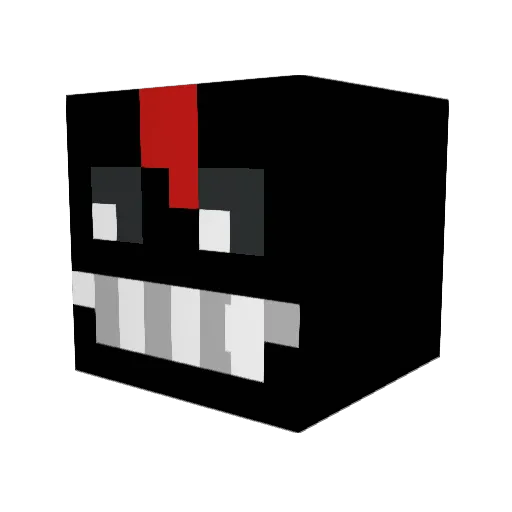katlynj Minecraft avatar head, 3D render