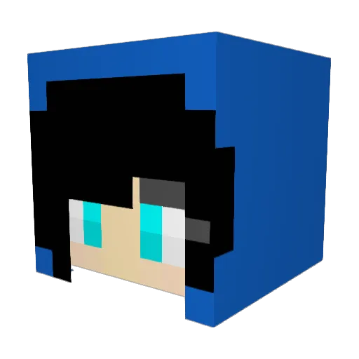 katoj123 Minecraft avatar head, 3D render