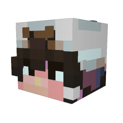 katokato19 Minecraft avatar head, 3D render