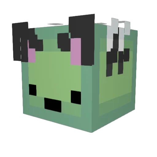 katrinavw_ Minecraft avatar head, 3D render