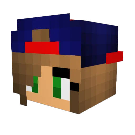 katsch02 Minecraft avatar head, 3D render