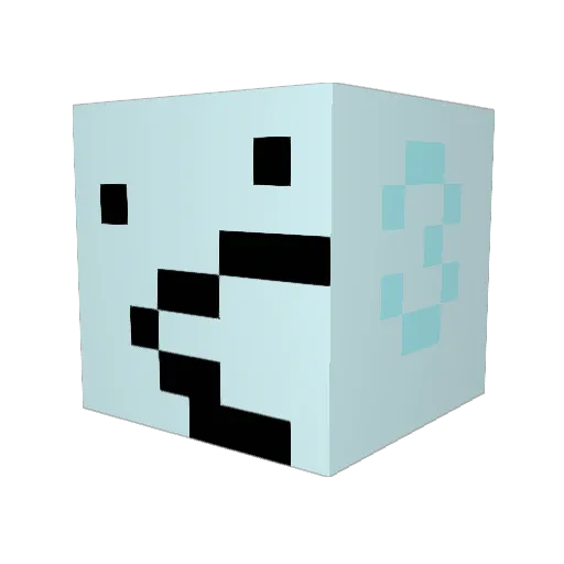 katsuo_maru Minecraft avatar head, 3D render