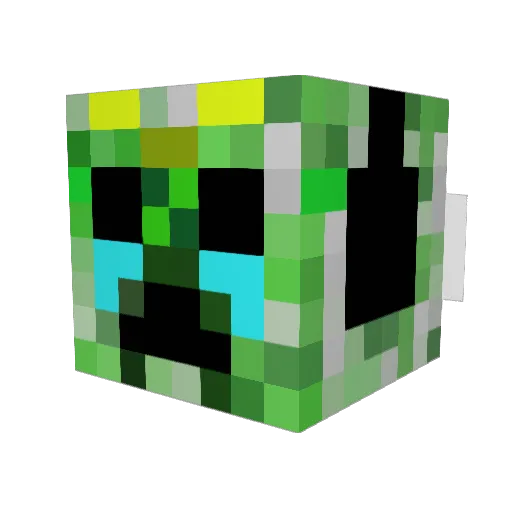 katsuyuki99 Minecraft avatar head, 3D render