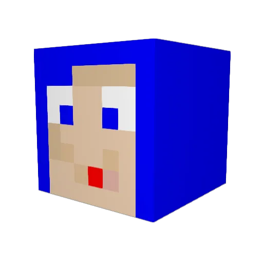 katyperry126 Minecraft avatar head, 3D render