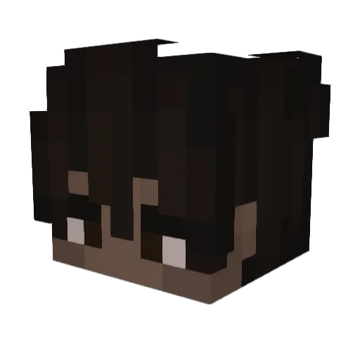 kauan3030 Minecraft avatar head, 3D render