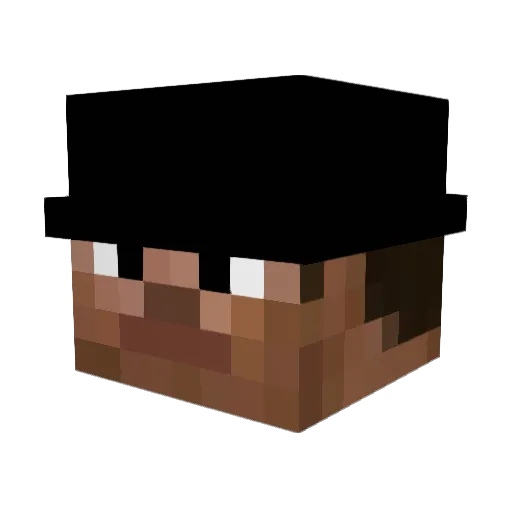 kauanremir Minecraft avatar head, 3D render