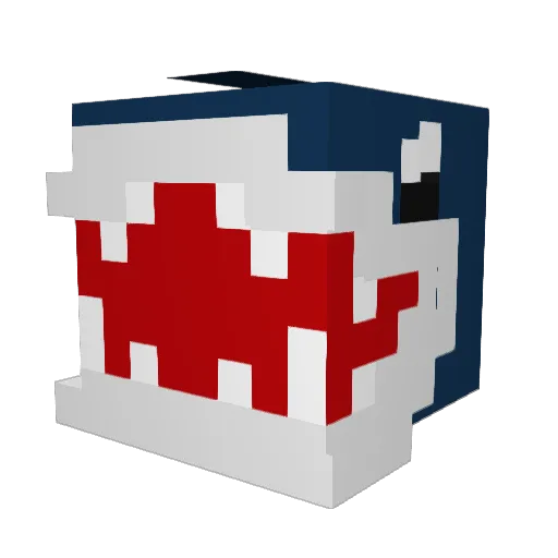 kaunietiz Minecraft avatar head, 3D render