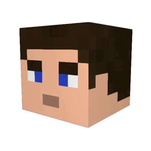 kavar13 Minecraft avatar head, 3D render