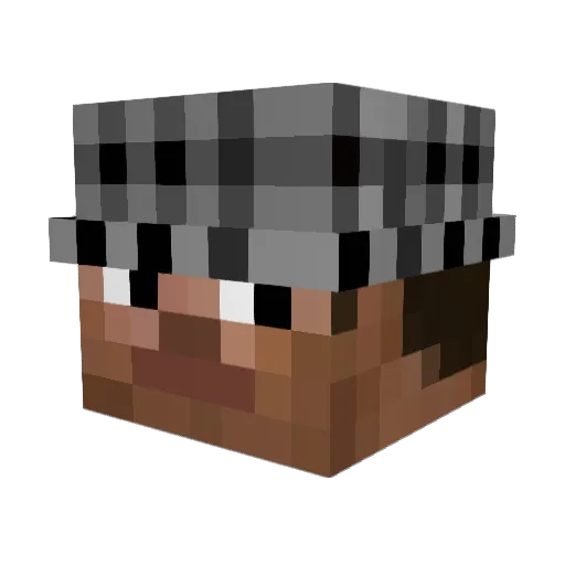 kavix967 Minecraft avatar head, 3D render