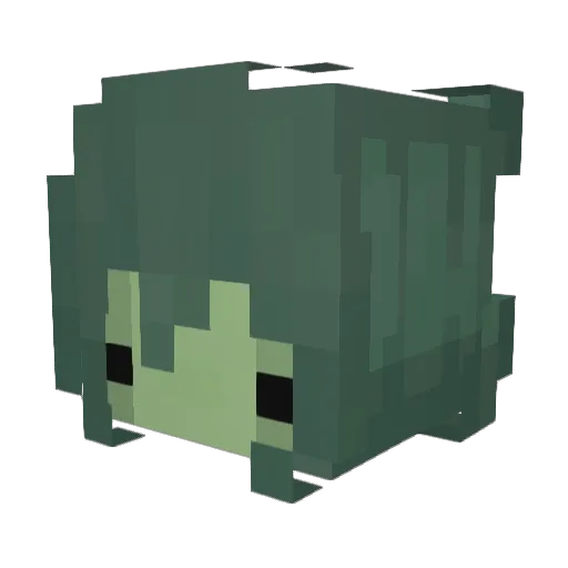 kawaii228 Minecraft avatar head, 3D render