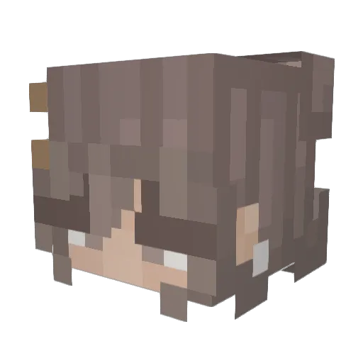 kay1021 Minecraft avatar head, 3D render