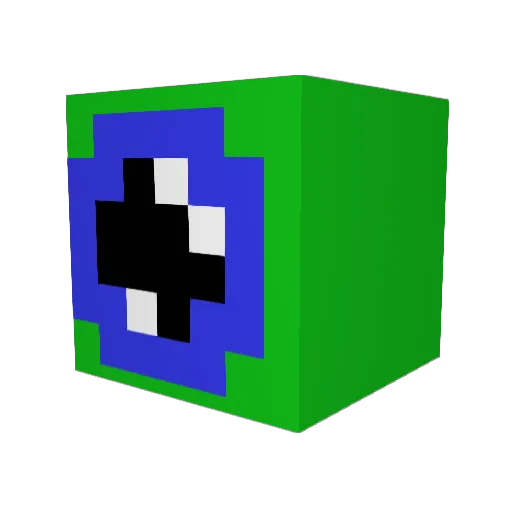 kay_245 Minecraft avatar head, 3D render