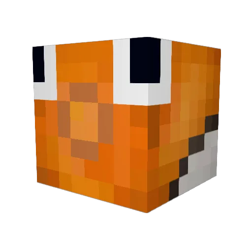 kay_es Minecraft avatar head, 3D render
