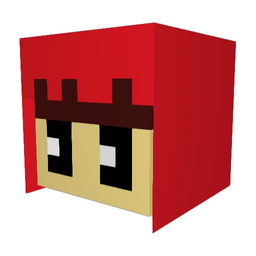 kay_the_kid Minecraft avatar head, 3D render
