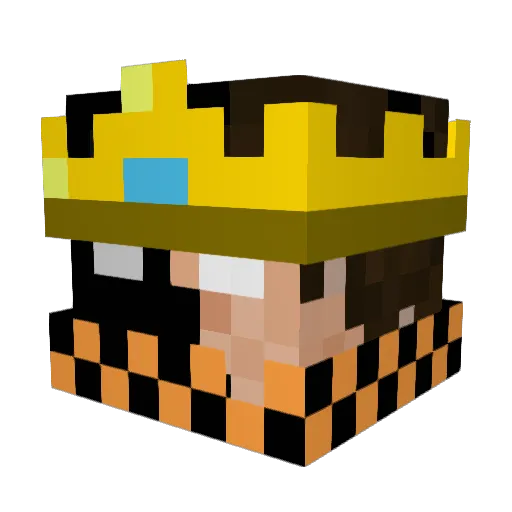 kayan_k Minecraft avatar head, 3D render