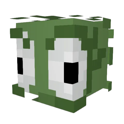 kayb33s Minecraft avatar head, 3D render