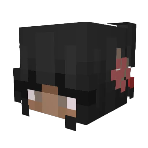 kayby_wipes Minecraft avatar head, 3D render