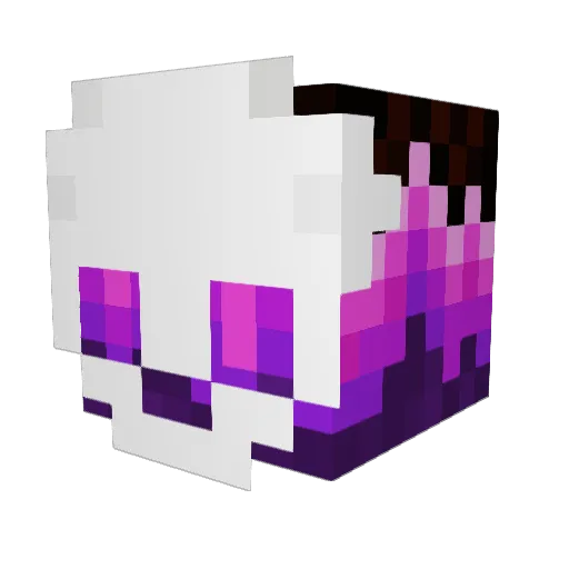 kaycoffeebb Minecraft avatar head, 3D render