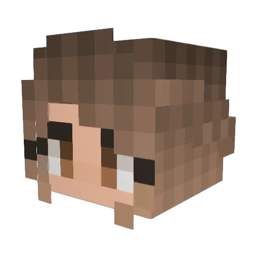 kaydee618 Minecraft avatar head, 3D render