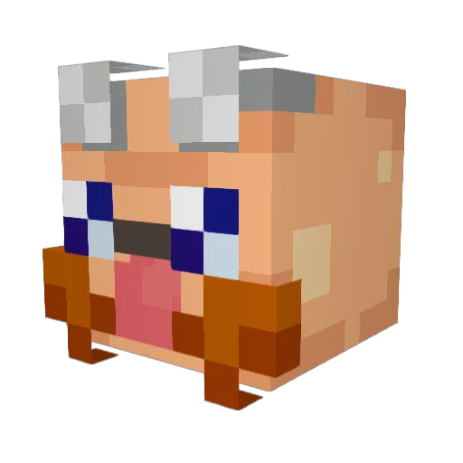 kaydo111 Minecraft avatar head, 3D render