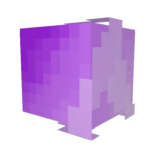 kayfresch Minecraft avatar head, 3D render