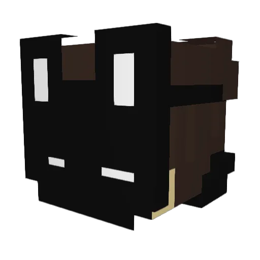 kaykeSantos Minecraft avatar head, 3D render
