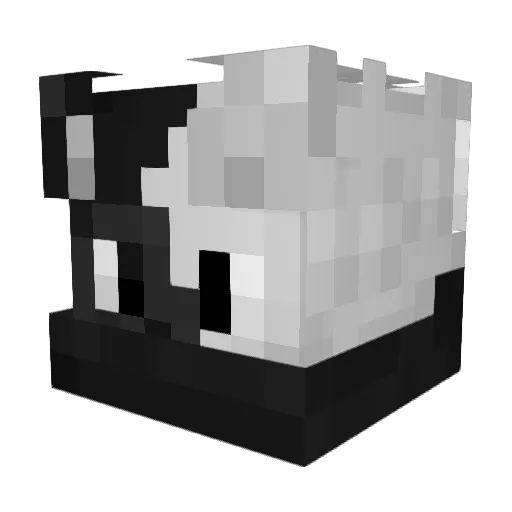 kaylee1 Minecraft avatar head, 3D render