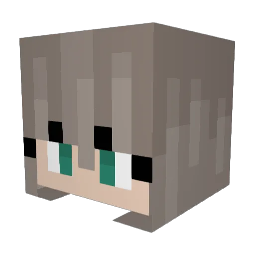 kayleeekle Minecraft avatar head, 3D render