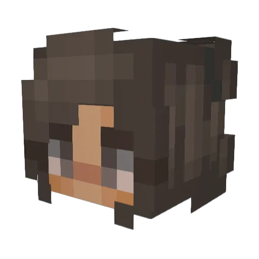 kayleigh1408 Minecraft avatar head, 3D render
