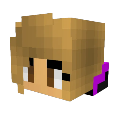 kaymay066 Minecraft avatar head, 3D render