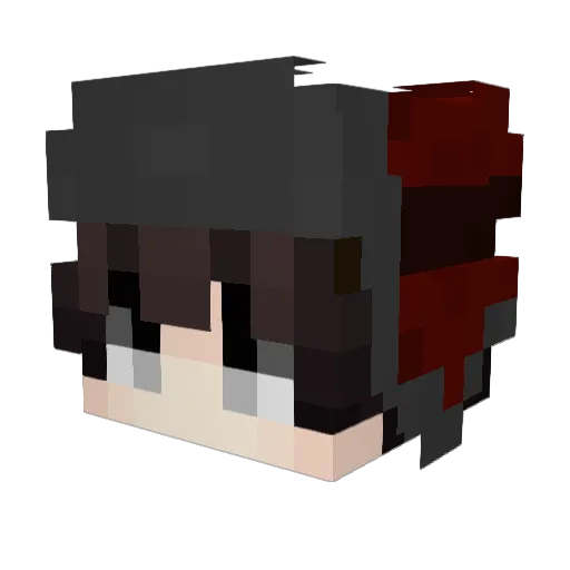 kaypro1 Minecraft avatar head, 3D render