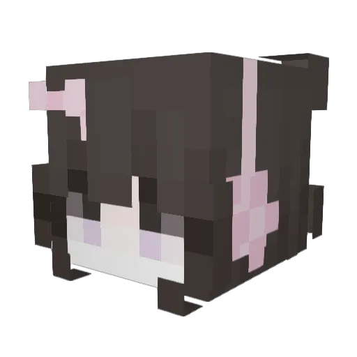 kayqwah Minecraft avatar head, 3D render
