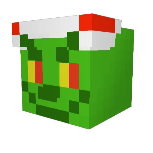 kaysennhcc Minecraft avatar head, 3D render