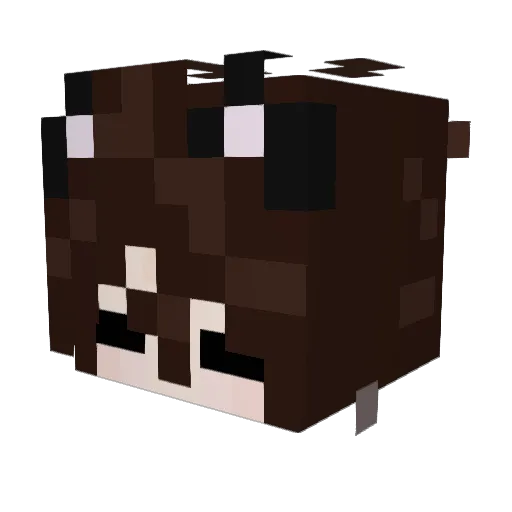 kaytolive Minecraft avatar head, 3D render