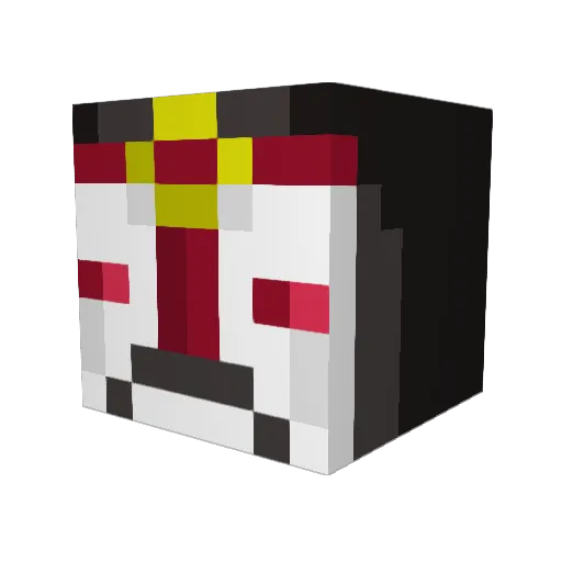 kayuna2000 Minecraft avatar head, 3D render
