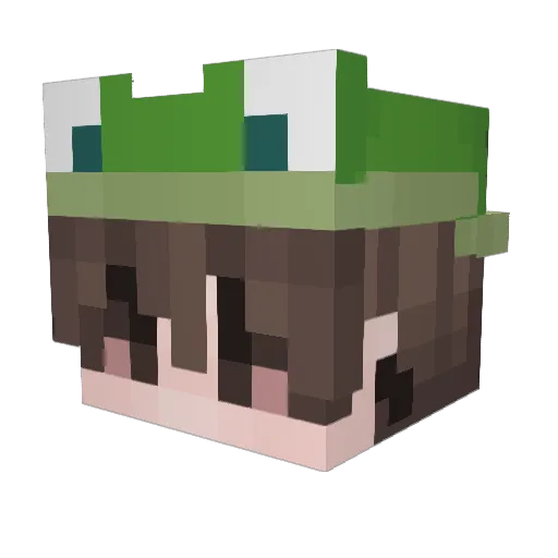 kayylma0 Minecraft avatar head, 3D render