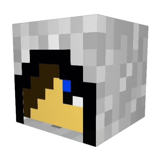 kayzer_jo Minecraft avatar head, 3D render