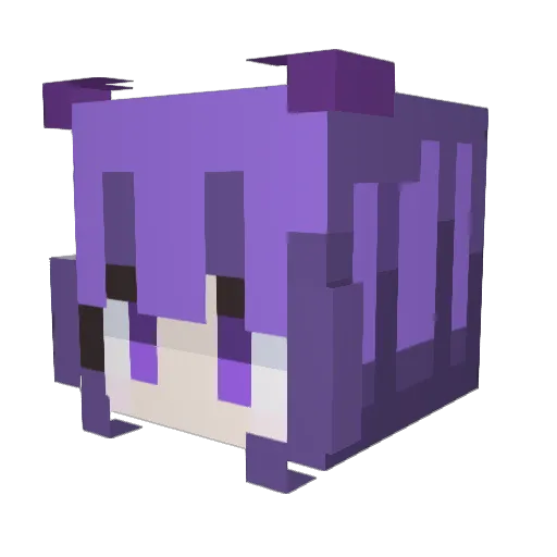kaz109 Minecraft avatar head, 3D render
