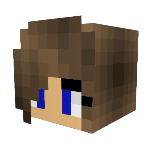 kaz____7 Minecraft avatar head, 3D render