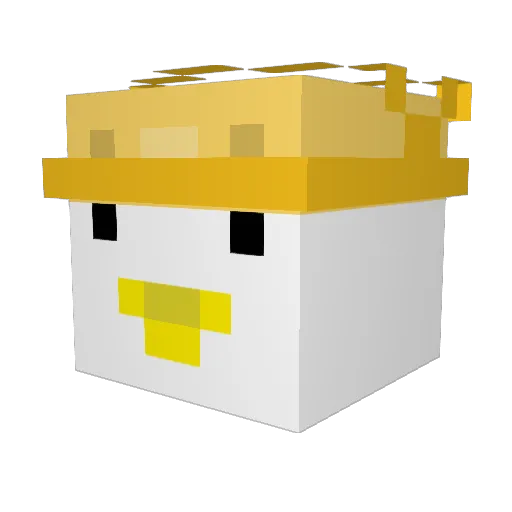 kazesenshi69 Minecraft avatar head, 3D render