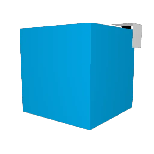 kazmp6 Minecraft avatar head, 3D render