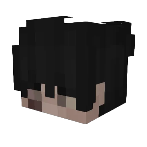 kazuken29 Minecraft avatar head, 3D render