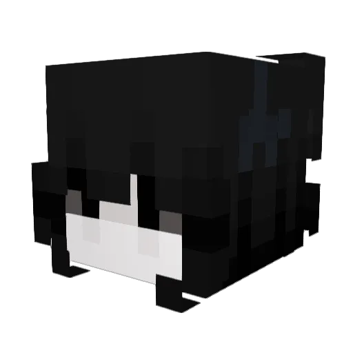 kb4ne Minecraft avatar head, 3D render