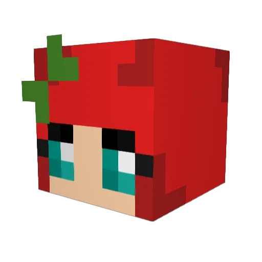 kbabes216 Minecraft avatar head, 3D render